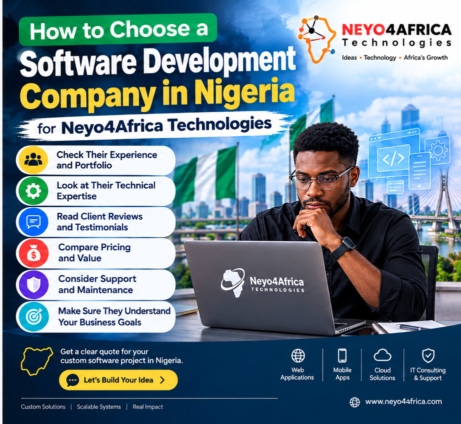 How to Choose a Software Development Company in Nigeria