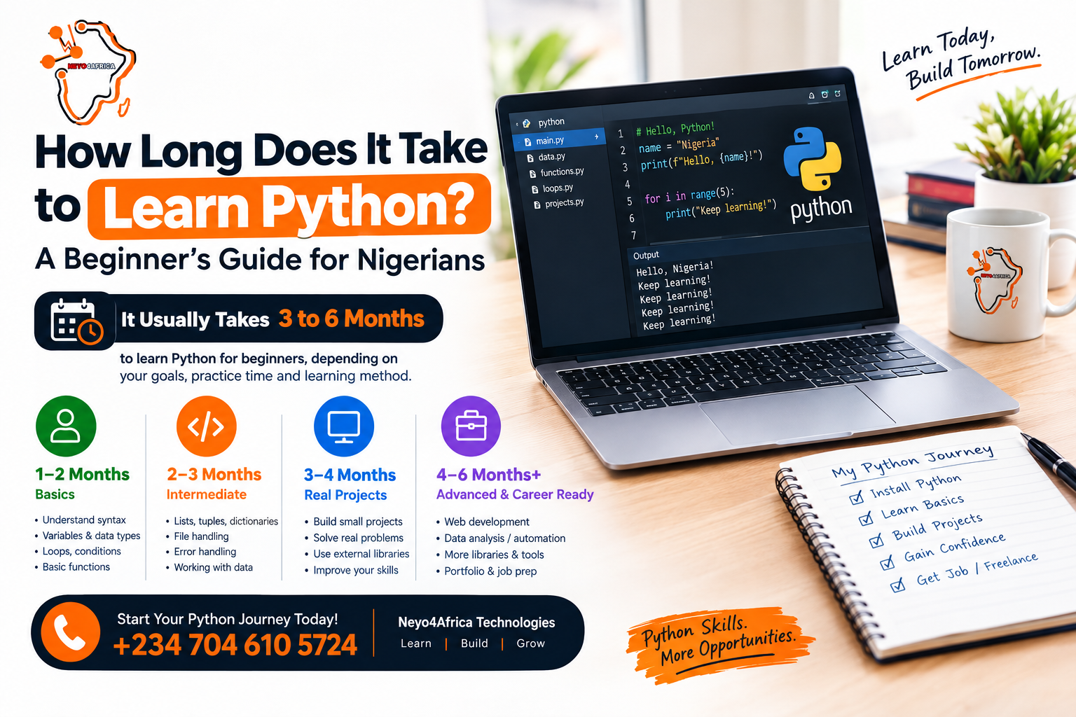 How Long Does It Take to Learn Python? A Beginner's Guide for Nigerians