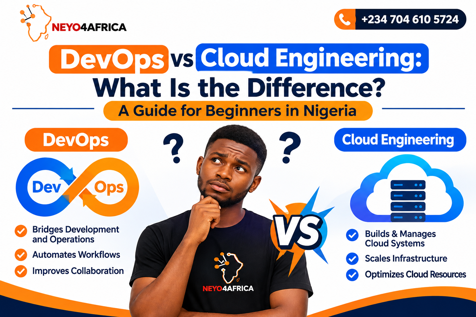 DevOps vs Cloud Engineering: What Is the Difference? A Guide for Beginners in Nigeria